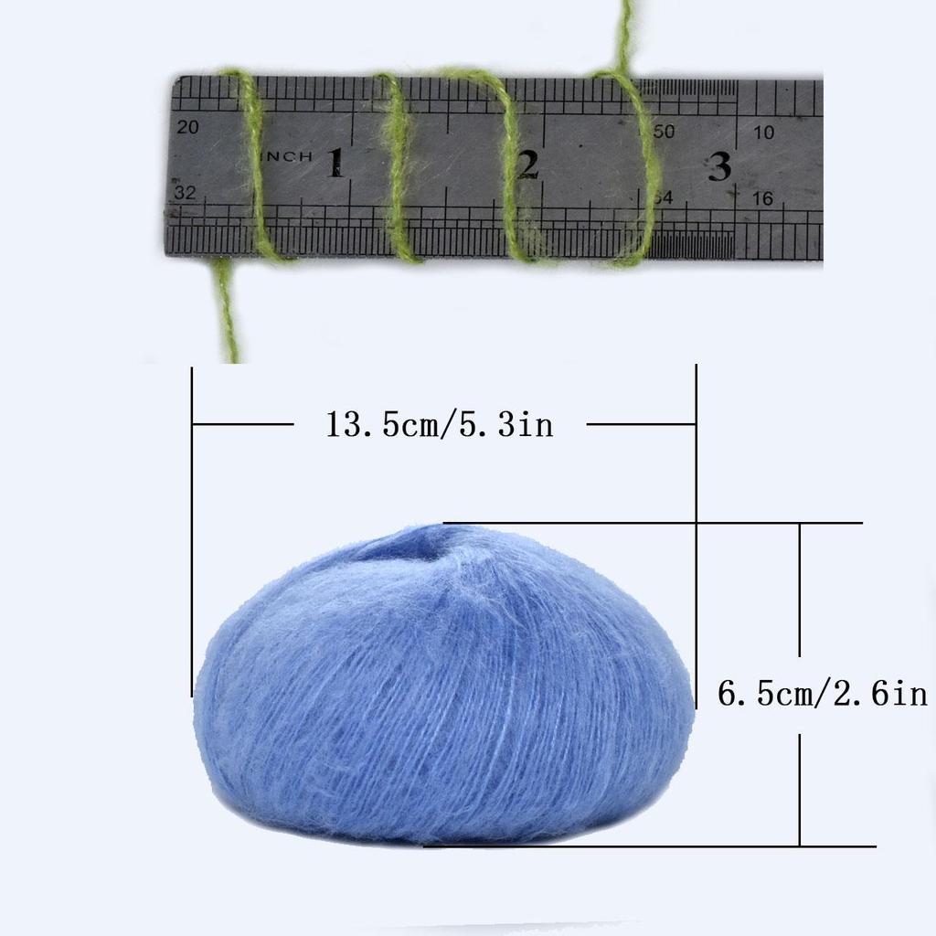 6pcs 300g/10.56oz Acrylic Chunky Yarn Multi-Colo Thick Knitting Crochet Yarn Vibrant DIY Yarn Bundle for Blankets Home Decor Machine Washable