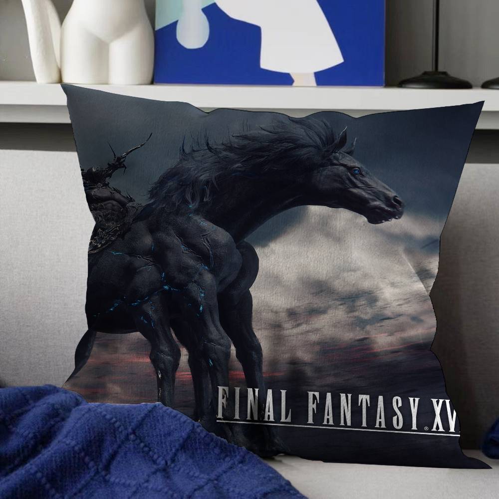 Classic FFinal Game FFantasy Tifa Pillow Anime Pillow Sofa Bed Head Pillow Cover Cushion Cover 45x45 Cm Fashion