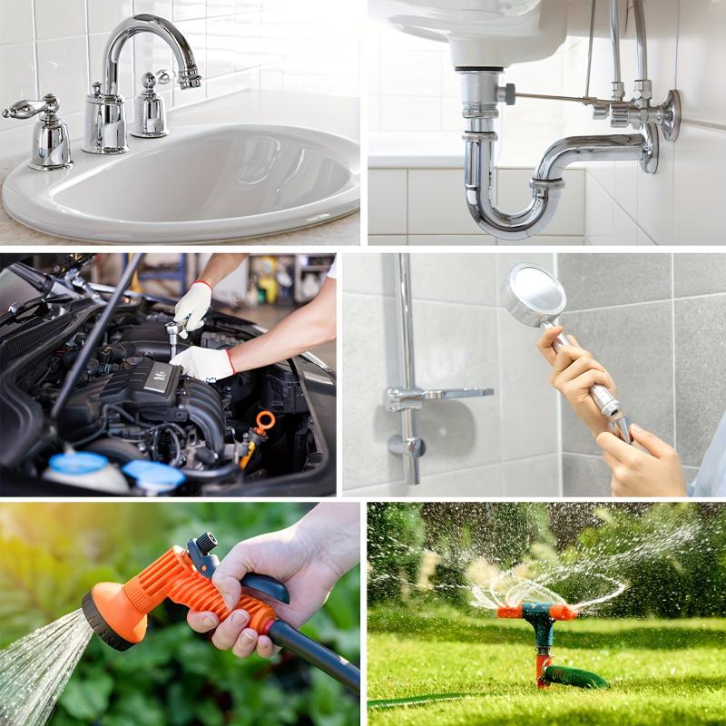225/1200Pcs Nitrile Rubber Round Gasket Sealing O Ring Set Elastic Oil Resist Washer Gaskets Seals For Faucet Plumbing Repair