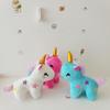 Unicorn Doll Pendant Cute School Bag Hanging Ornament Wedding Gift Children's Toy Claw Machine Keychain