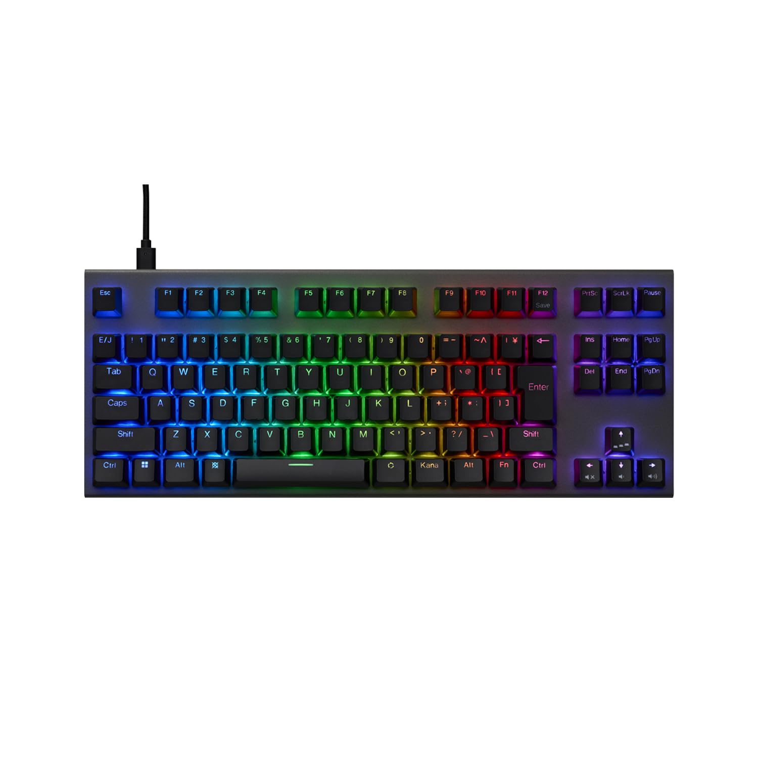 

REALFORCE GX1Plus Японська Ємнісна Швидка Найшвидша Зроблена в Без Кани X1PC11 Клавіатура, 45г, Розкладка, Чорний/Темно-Сірий, Безконтактне Перемикання, Тригери,