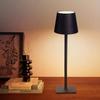 Cordless Table Lamp for Bedroom Rechargeable Wireless Touch Lamp Camping Candle Creative Lamp Rechargeable Coffee Bar  Desk Lamp