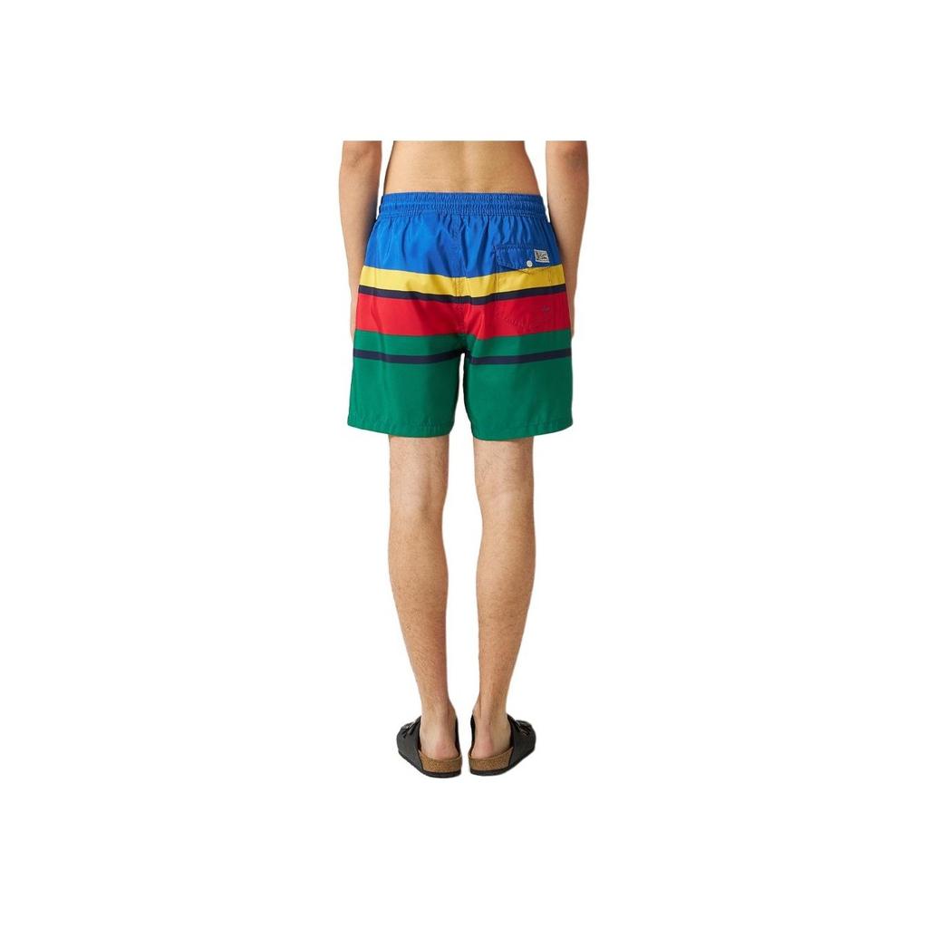 Polo Ralph Lauren Color Block Drawstring Swim Trunks Men swimwear Multicolor 710909617-001