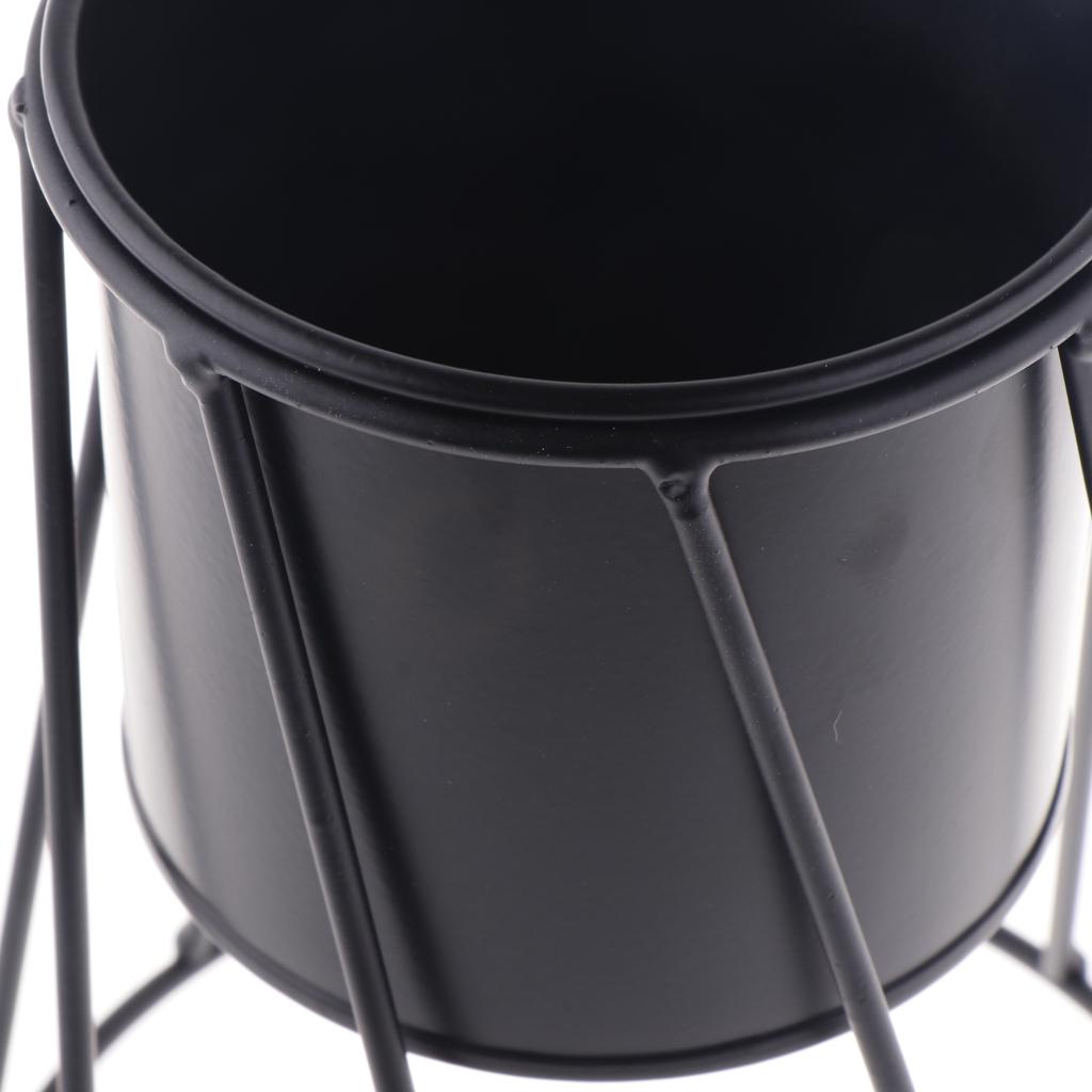 Metallregal Blumenvase Mini-Blumentopf Hochzeitsblumenvase Eisenständer für Sukkulenten Heim-Gartendekoration