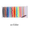 100 Pcs Floss Random Color Cross Stitch Embroidery Thread Rainbow Color Handmade Embroidery Thread for DIY Sewing