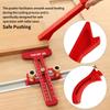 Thin Rip Table Saw Jig W/ 3 Pulleys & Push Stick Kit, Making Repetitive Narrow Strip Cuts, Table Saw Accurate Guide for T Slot
