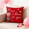 Valentine's Day Pillow Covers 18x18 Inch Decorative Throw Pillow Covers Set Of 4 Valentine's Day Pillow Covers Cushion Covers For Sofa Decor