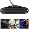 GMN07 Electric Guitar Pickup Black Double Rail 4 Core Cord Pickup for 6 String Guitar