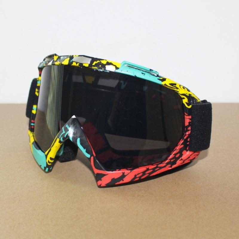 Anti-twist Off-road Goggles, Dust-proof Motorcycle Glasses, Men's and Women's UV-proof Windshields, Outdoor Sports Goggles
