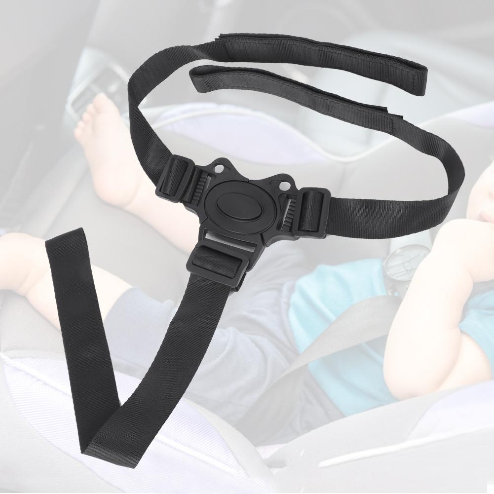Baby Carriage 3 Point Safe Protective Belt Strap for Children Stroller Pushchair