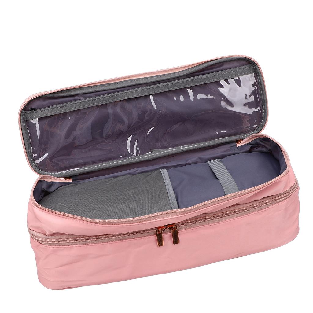 Carrying Case Fit for Revlon One Step Hair Dryer Double Layer Travel Portable Hair Dryer Storage Bag for Attachments