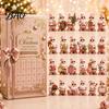 Festive Decoration for Home 2026 Nutcracker Advent Calendar, 24-Day Acrylic Ornament Set with Classic Party Favors Children Soldier Figures, Christmas