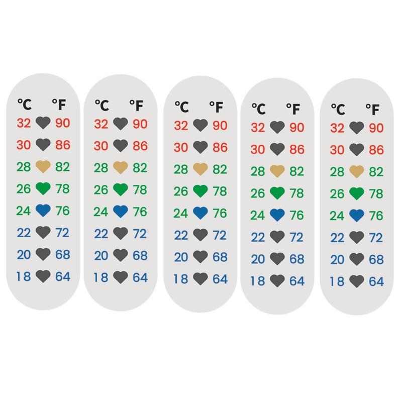 Fermentationstemperatur-Aufkleber Digitales Thermometer-Pflaster für Brotteig Backen Hausküchenzubehör