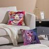 Anime NNo Game No Life Anime Cushion Cover Pillowcase Short Plush Invisible zipper Room Sofa Cushion Cover