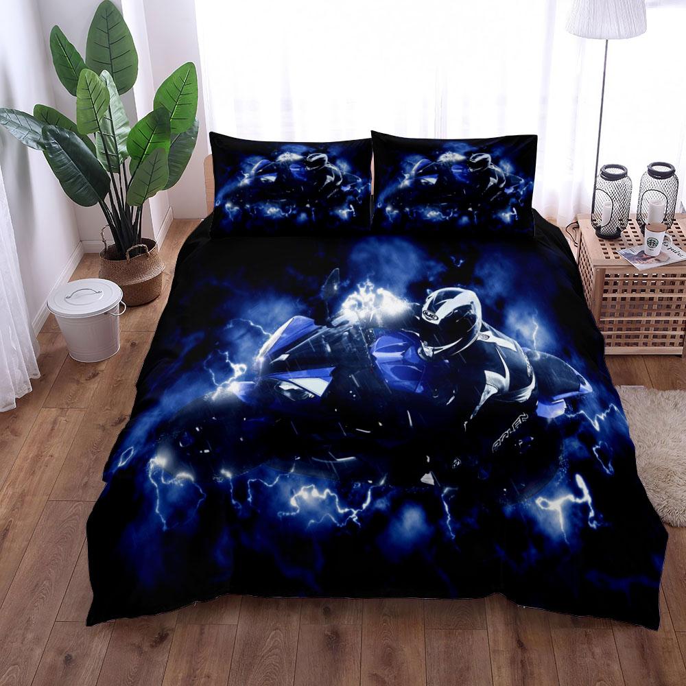 Motor Psyche Bettbezug-Set UK Einzel Doppel Queen King US Twin Full King Size Bettwäsche-Set