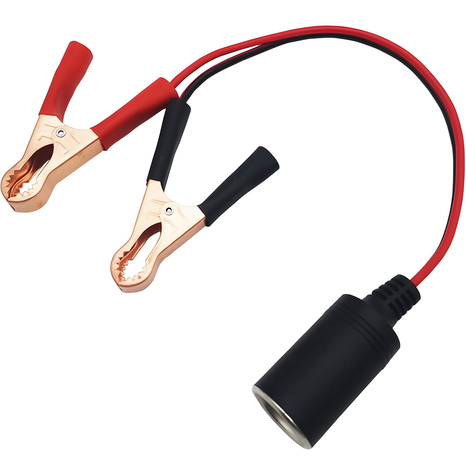 

CTRICALVER /24V Clip Type Car Cigarette Lighter Adapter, 25cm 16AWG Cigarette Lighter Socket