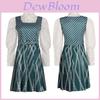 Wicked Cosplay Costume With Polyester Fabric For Halloween And Role Play