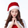 Goldener Samt Unisex Weihnachtsmann Weihnachtsmütze - Plüsch Cosplay Accessoire