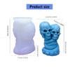 Skull Rose Snake Silicone Candle Molds For Making Candle Soap Chocolate Halloween Home Decoration Epoxy Resin Project