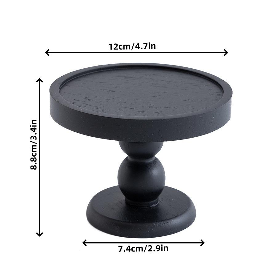 

Retro Wooden Storage Tray Living Room Decoration Standing Aromatherapy Candle Placement Tray Simple Jewelry Display Rack