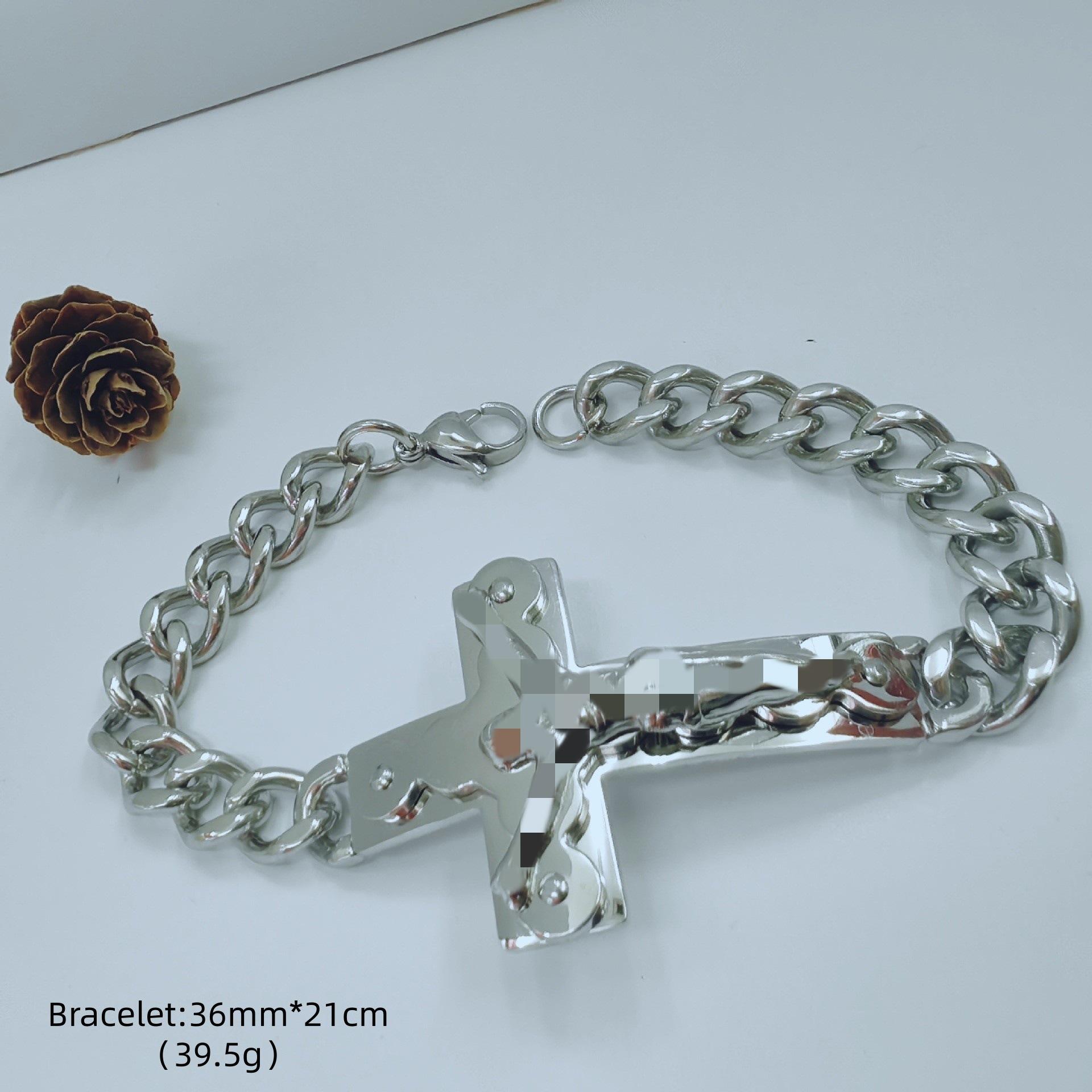 2026 European and American Fashion Trend Personalized Men s Bracelet 21CM
