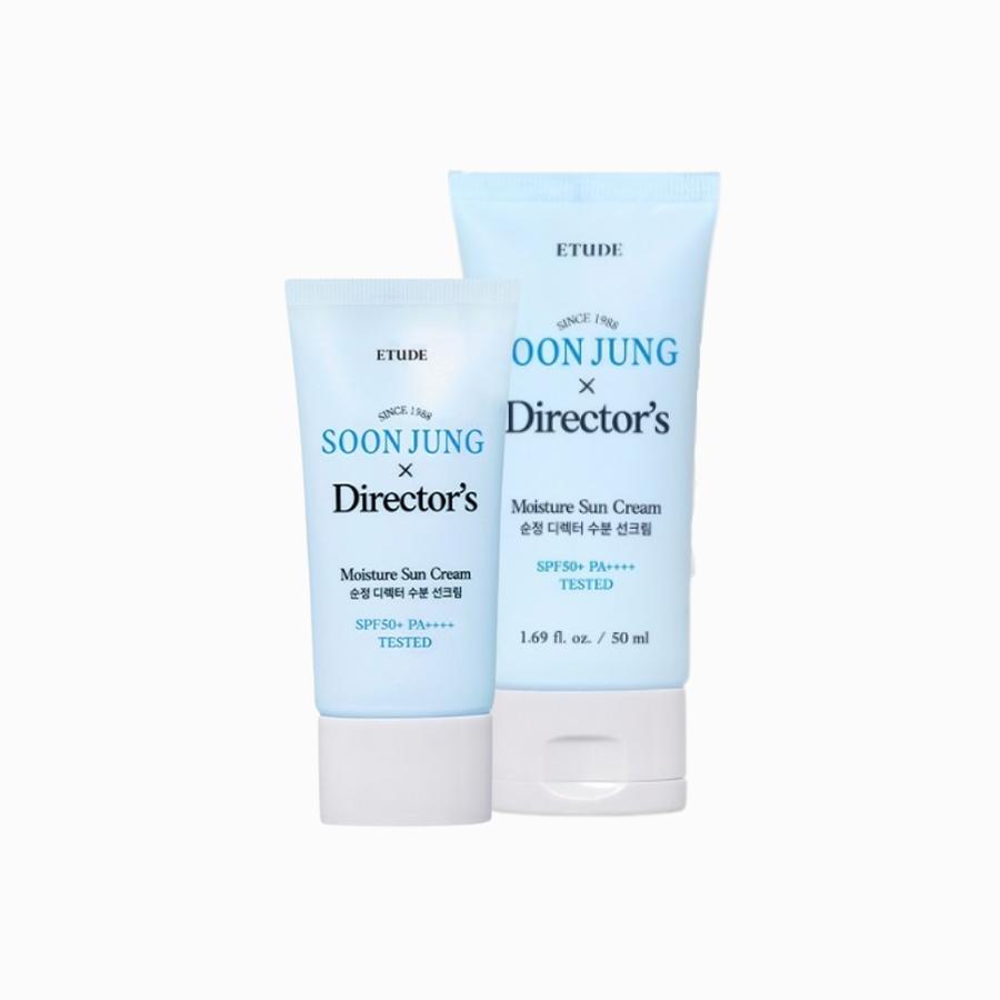 Etude SOON JUNG X Director's Moisture  Sun Cream SPF50+PA++++50ml+20ml