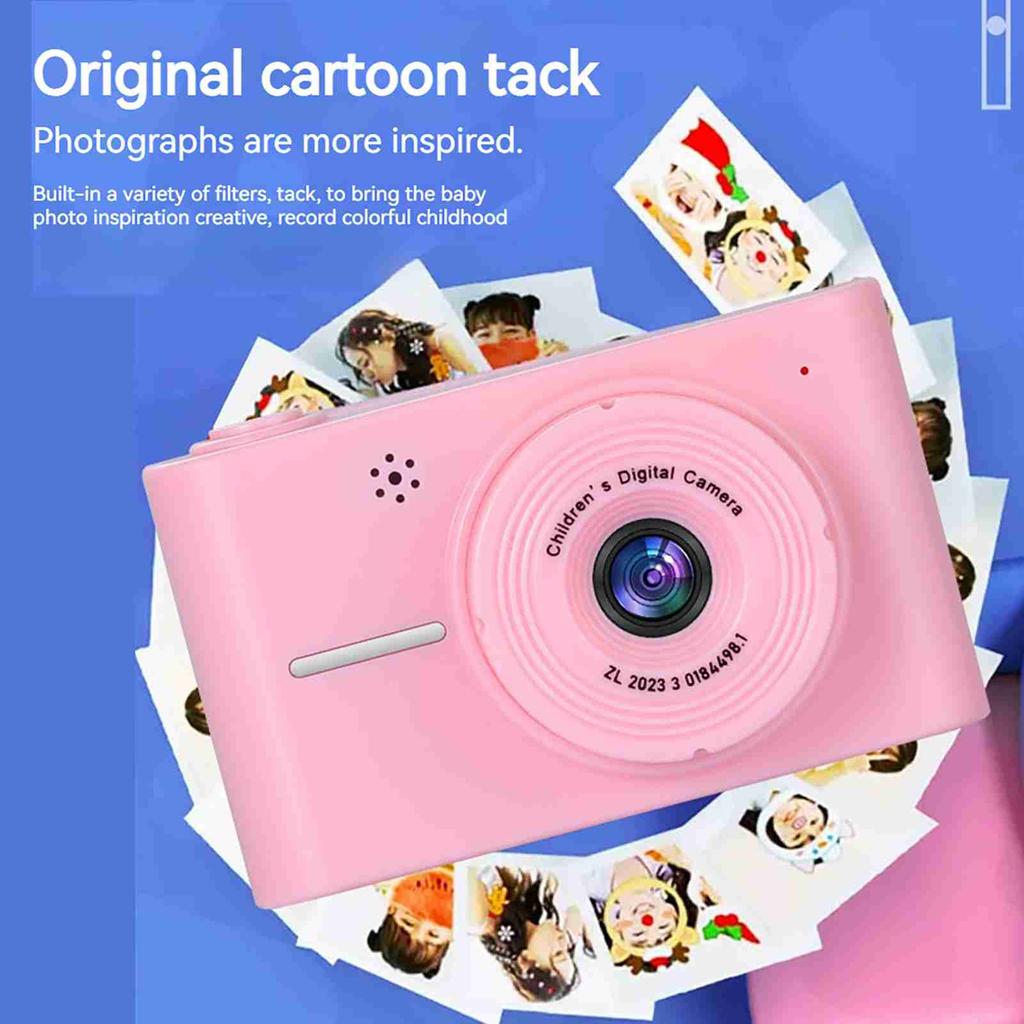 1080P Digital Camera Kids Camera 20MP Children Camera Kids Selfie Camera for Boys And Girls 8X Digital Zoom 2.0 Inch