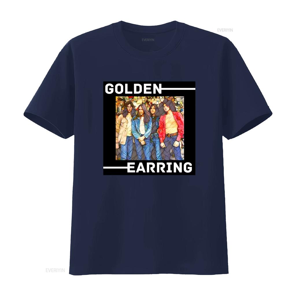 BEST TO BUY Dark Retro Golden Earring Classic Dutch T Shirt S 5XL Vintage Washed Stretched Soft Homme Slightly Unisex