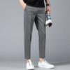 Men's Casual Thin Ankle Length Straight Pants