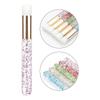 Wholesale 5pcs Crystal Microbrush Eyebrow Lash Makeup Brush Extension Eyelash Cleaning Brush Lash Wash Shampoo Clean Applicator