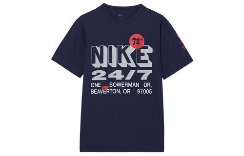 Nike T Shirt Men s Obsidian Color FN3989-451 M чёрный