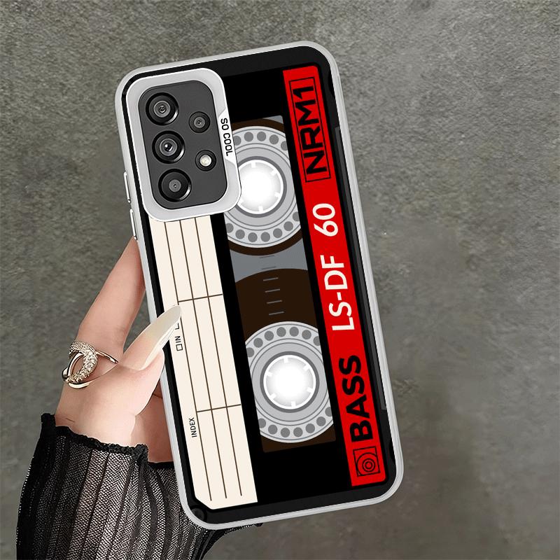 

Vintage 90S Cassette Tape Pattern Soft Phone Case for Samsung A17 A16 A15 A14 A13 A57 A56 A55 A54 A53 A37 A36 A35 A34 A33 A26 A2 Samsung A12 5G