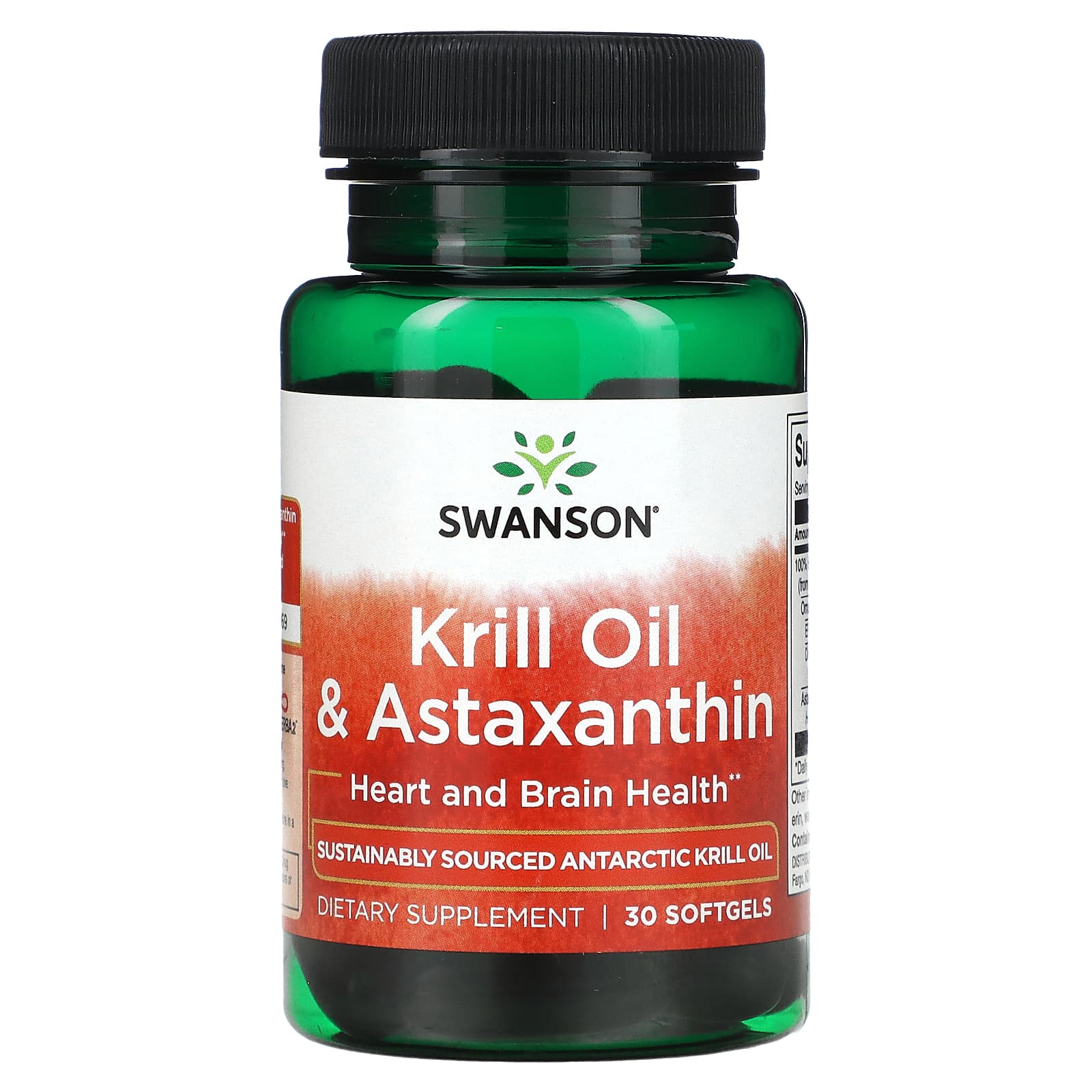 

Krill Oil & Astaxanthin, 30 Softgels