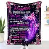 Envelope letter digital-printed polyester Bedroom velvet flannel soft sofa cover blanket Fleece soft sofa cover blankets