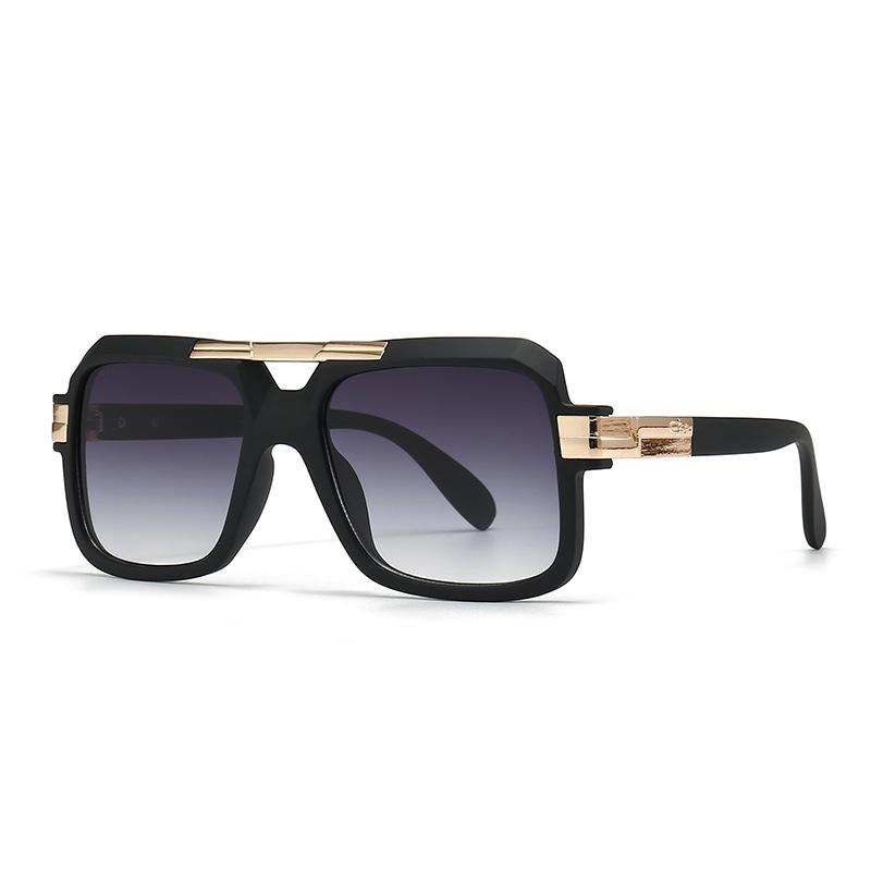 

Classic Luxury Brand Designer Square Pilot Sunglasses Women For Men Vintage Steampunk Sun Glasses Big Frame Driving Eyeglasses As the photo