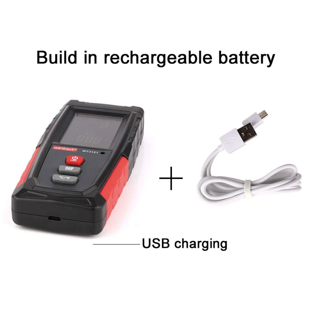 WT3121 Electromagnetic Radiation Tester High Accuracy EMF Detection Environment Radiation Dosimeter Sensor For Radiation Alarm