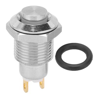 10mm Schalter Edelstahl Push Button Start Schalter Wasserdicht Momentary Push Button 3V