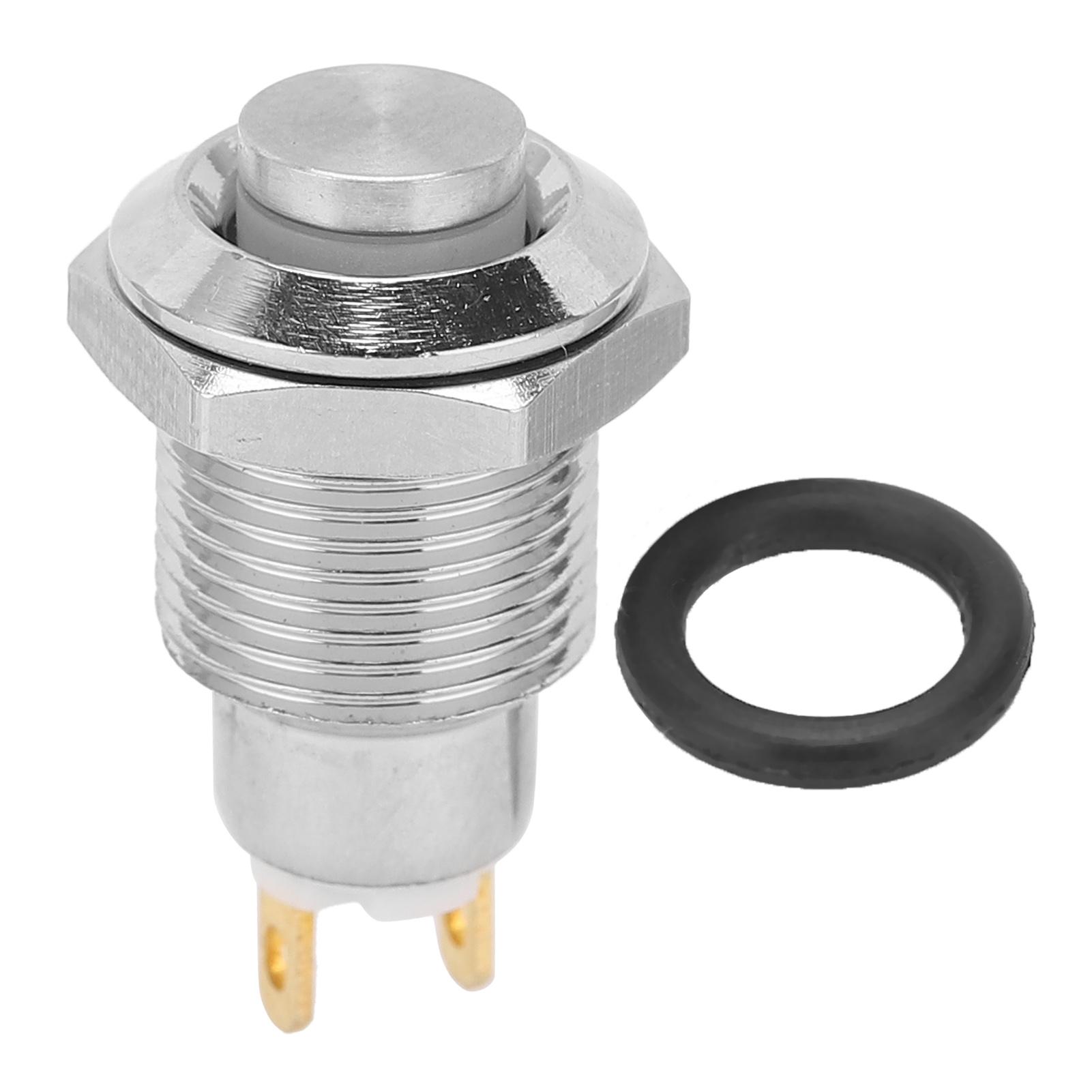 

10mm Switch Stainless Steel Push Button Start Switch Waterproof Momentary Push Button 3V