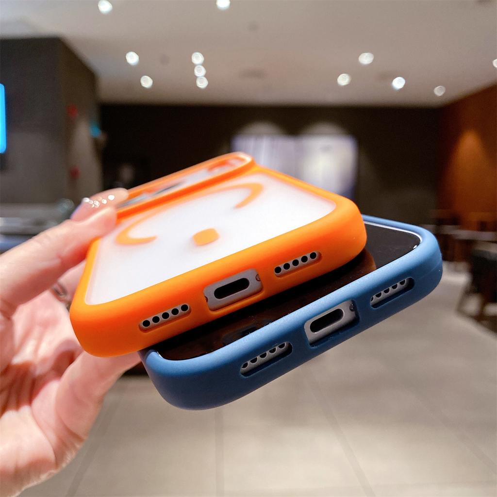 PC Matte Clear for Magsafe Phone Case for iPhone 17 16 15 14 13 12 11 Pro Max 11 14 15 16 PLus Magnetic Wireless Charging Covers