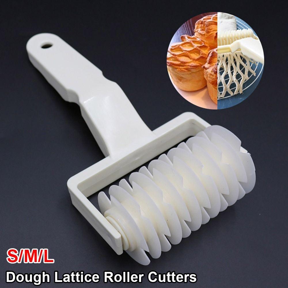 1Pcs S/M/L Dough Lattice Roller Cutters Rolling Cakes Baking Tool  Pastry Pizza