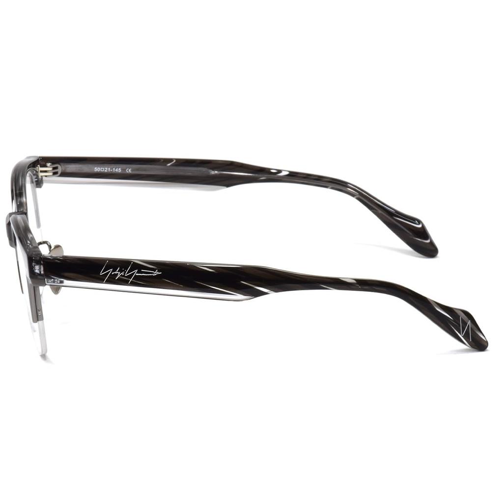 Glasses Frame 2 50 Size Gray Sasa Yohji Yamamoto Yamamoto Toothpick Made in Japan [Yohji Yamamoto] 19-0079