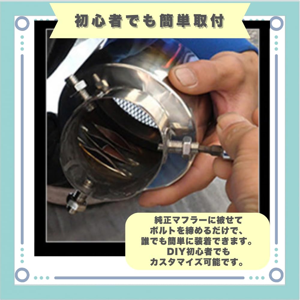 ideastore Muffler Cutter, Downward, Single, Straight Slash, General Purpose (Titanium Blue)