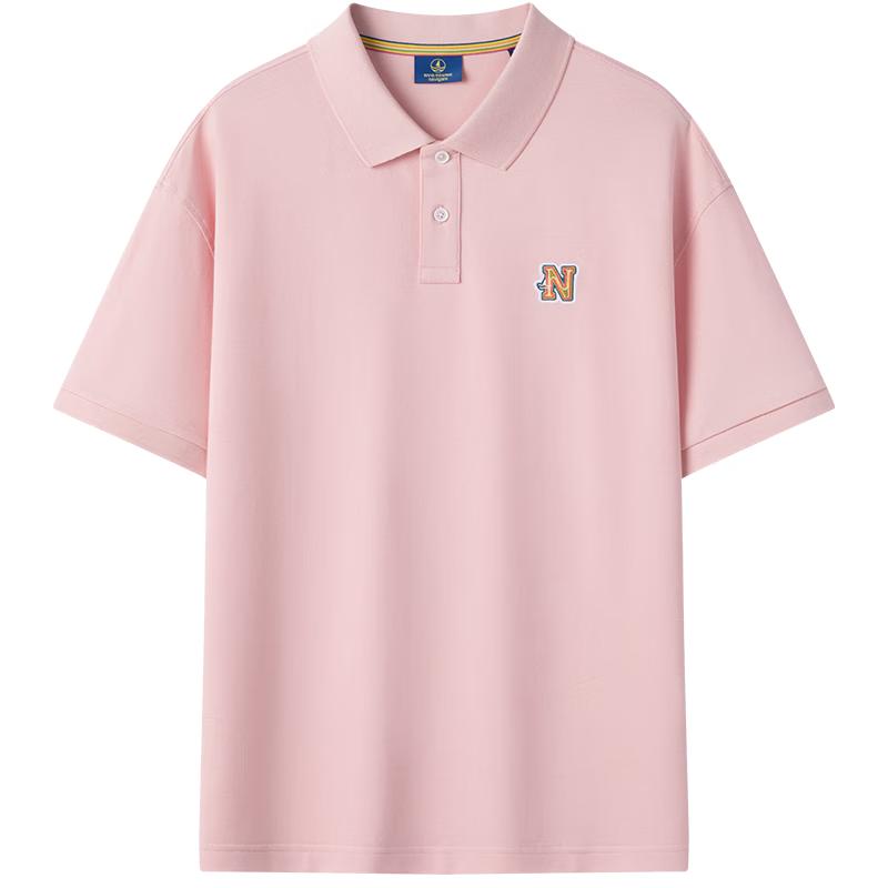 NVG·YOUNG Men s Casual Summer Polo Shirt L