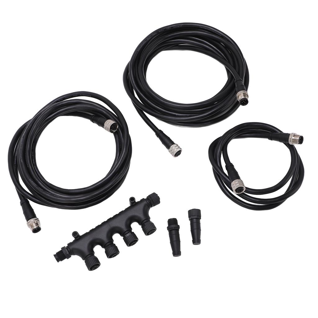 Marine NMEA 2000 Starter Kit Cable Connector Termination Combination ABS Rustproof Universal