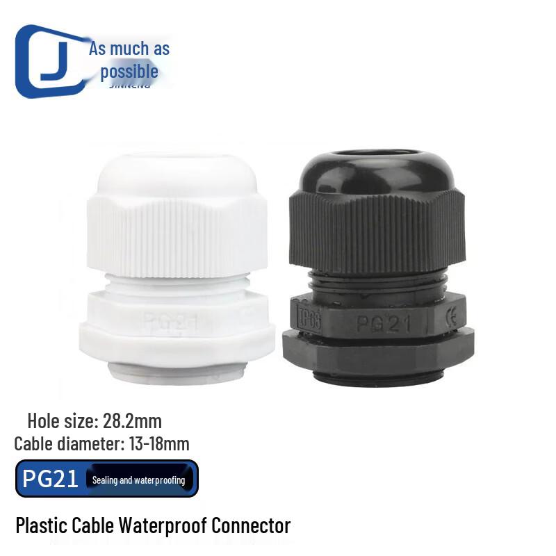 Nylon Waterproof Cable Gland Connector Kit