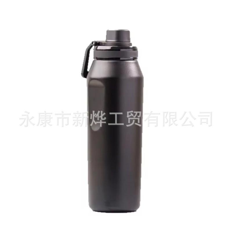 Stainless Steel Insulated Water Bottle With Handle Design Portable Outdoor Sports Hiking Gym 350ml To 1200ml