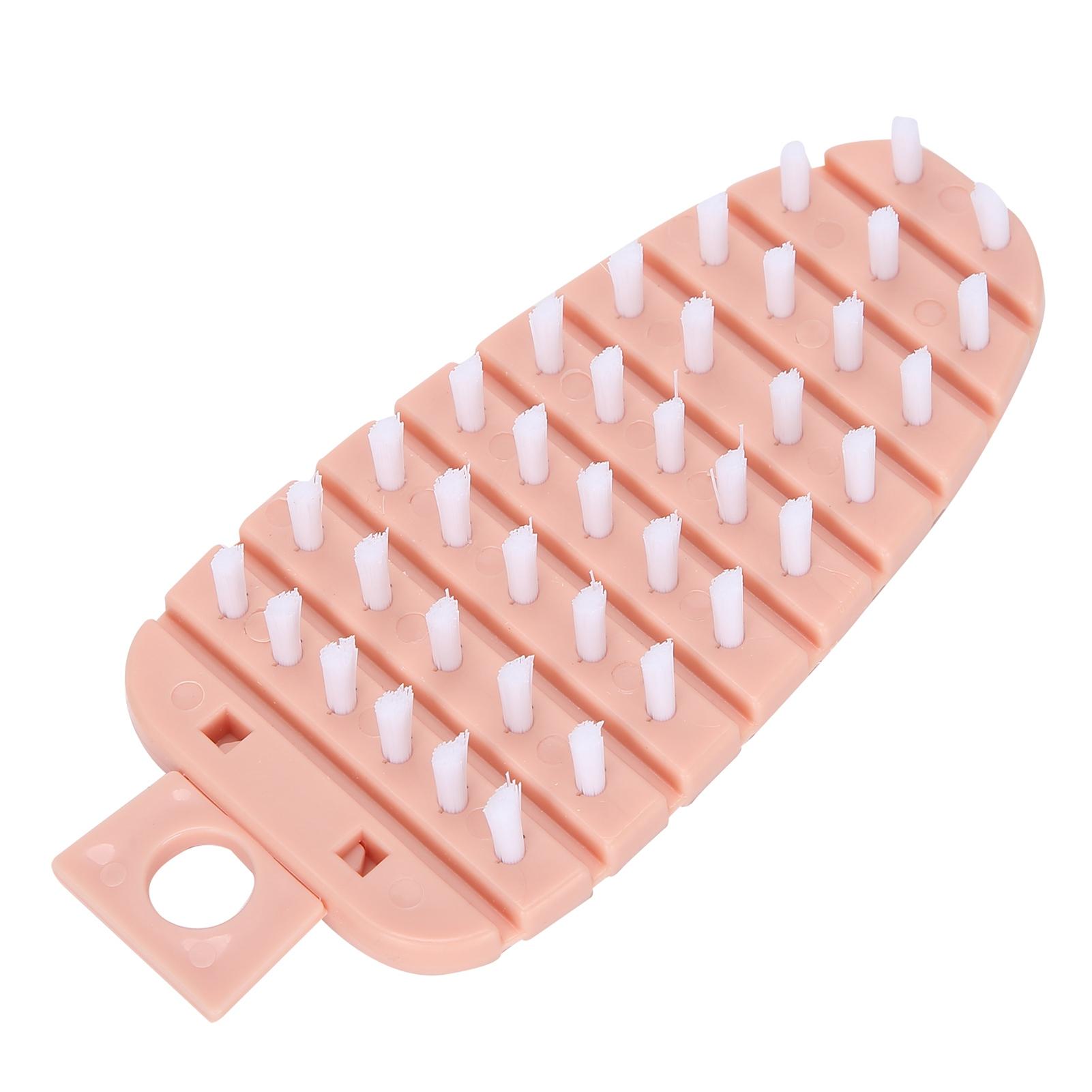 Carrot Shape Vegetable Brush Potato Scrubbing Brush Fruit Cleaner Kitchen Scrubber