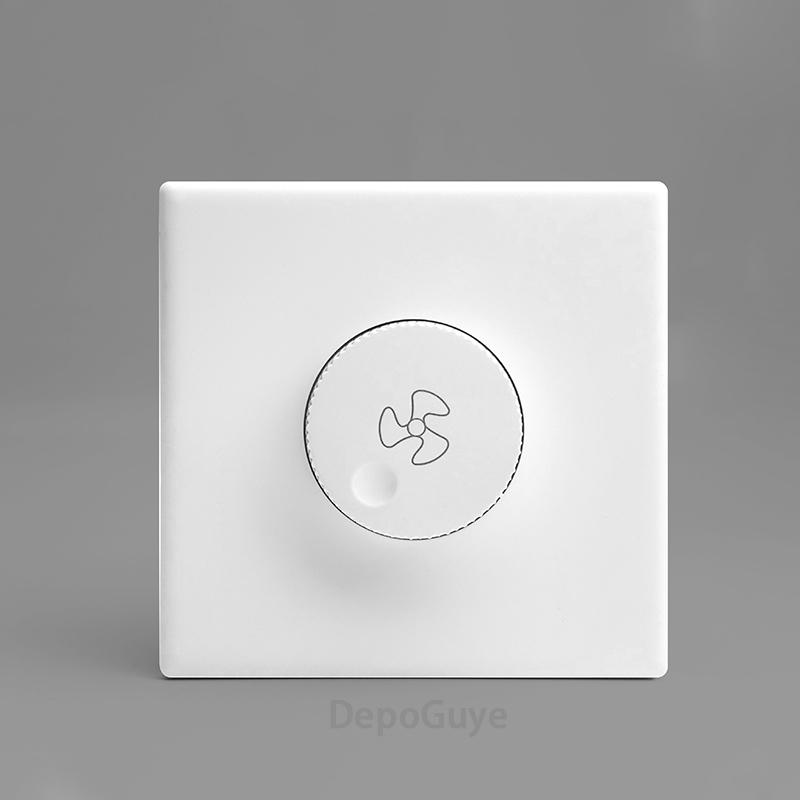 White 1 2 3 4 Gang Button Light Switch Panel Blue LED Indicator,UK Standard Wall Socket Universal Dual 3Pin USB C Power Outlet