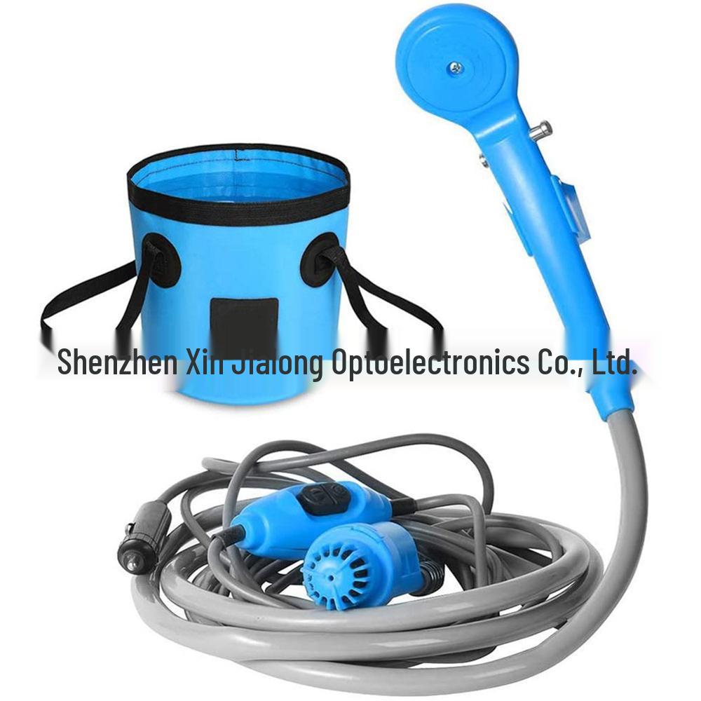 Przenośna głowica prysznicowa samochodowa 12V na kemping na świeżym powietrzu