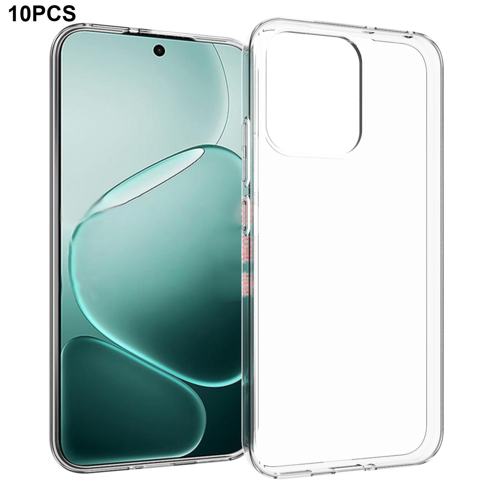 

10Pcs/Pack For Oppo F31/A6 Pro 4G/A6 Pro 5G Case Watermark Free TPU Protective Clear Phone Cover